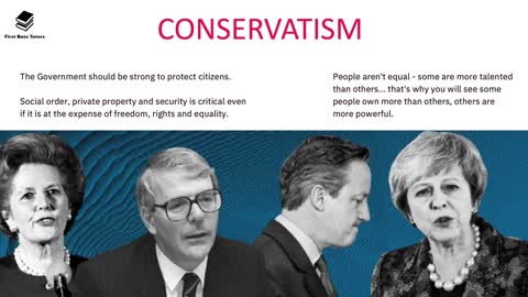 CONSERVATISM, LIBERALISM AND SOCIALISM EXPLAINED IN 10 MINUTES!