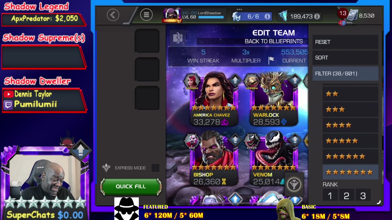 Arena and Chill | Grind Grind Grind them units! | No Stress | No Drama | Marvel Contest of Champions