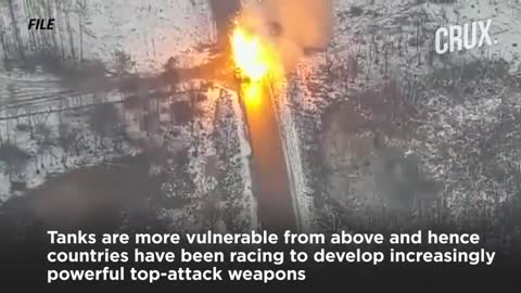 Russia's PTKM-1R Targets Ukraine Tanks I Jumping Mines That Rain Explosives Never Seen Before In War