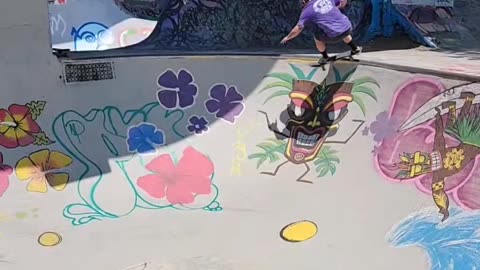 skateboarding