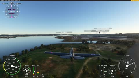 T6 Texan Washington DC Aerial Tour: Turn to Final Reagan National