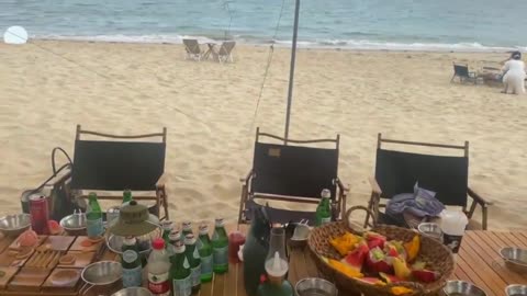 vacation on the beach
