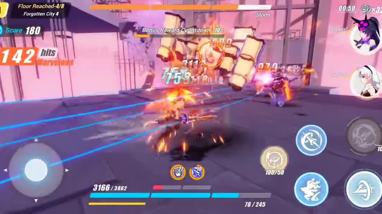 Honkai Impact 3rd - Elysian Realm First Clearing W/ Valkyrie Gloria Pt 3