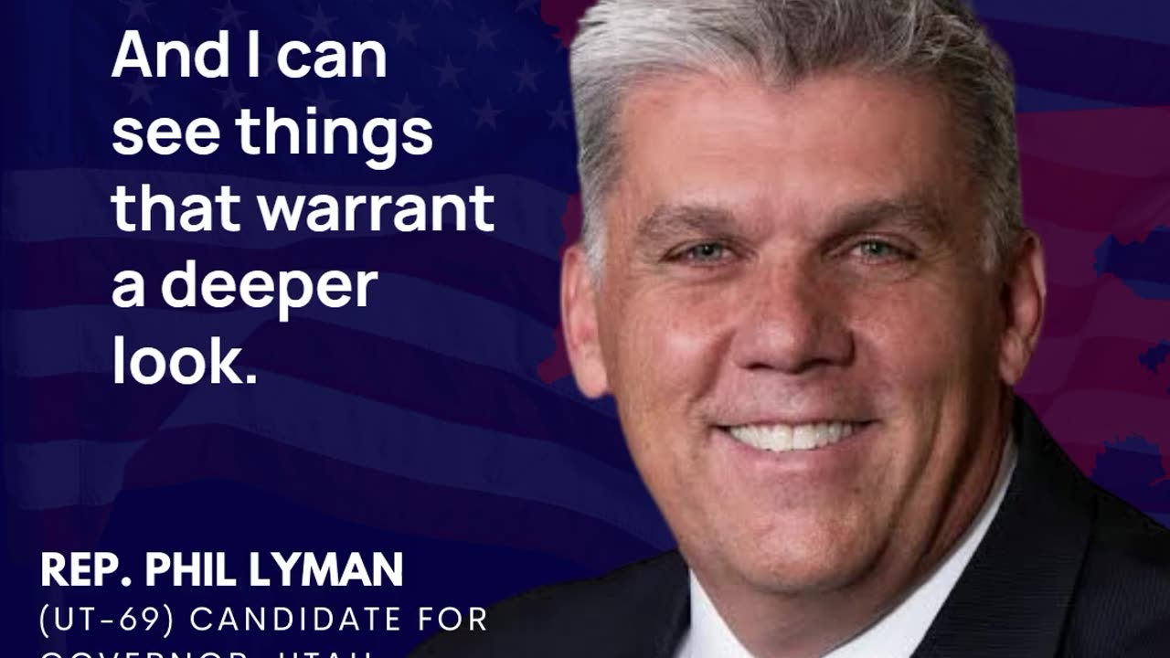 Rep. Phil Lyman Sounds the Alarm on Voting Anomalies: Numbers Don't Lie!