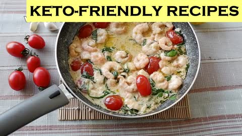 Keto Creamy Butter Shrimp