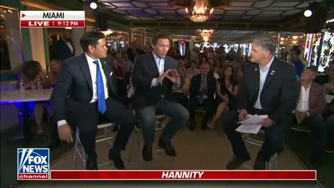 Rubio Joins Hannity Town Hall at Miami's Cafe Versailles to Explain Why Socialism Has Failed Cuba
