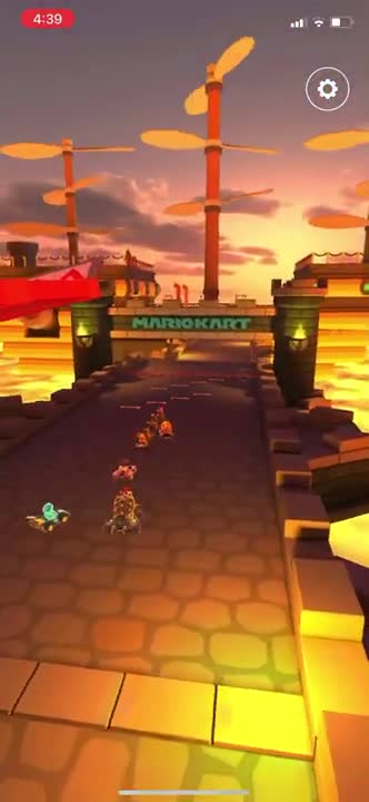 Mario Kart Tour - Cups All Cleared Animation (Bowser vs. DK Tour)