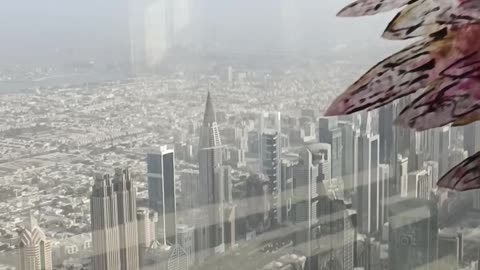 Down View from burj Khalifa
