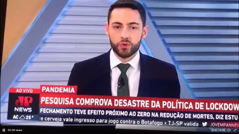 Pesquisa comprova desastre da politica de lokdown