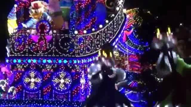 Night Festival Ship For Disney Cartoon