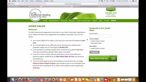 Sham helps you navigate our purchasing site for patients and non-patients, too.