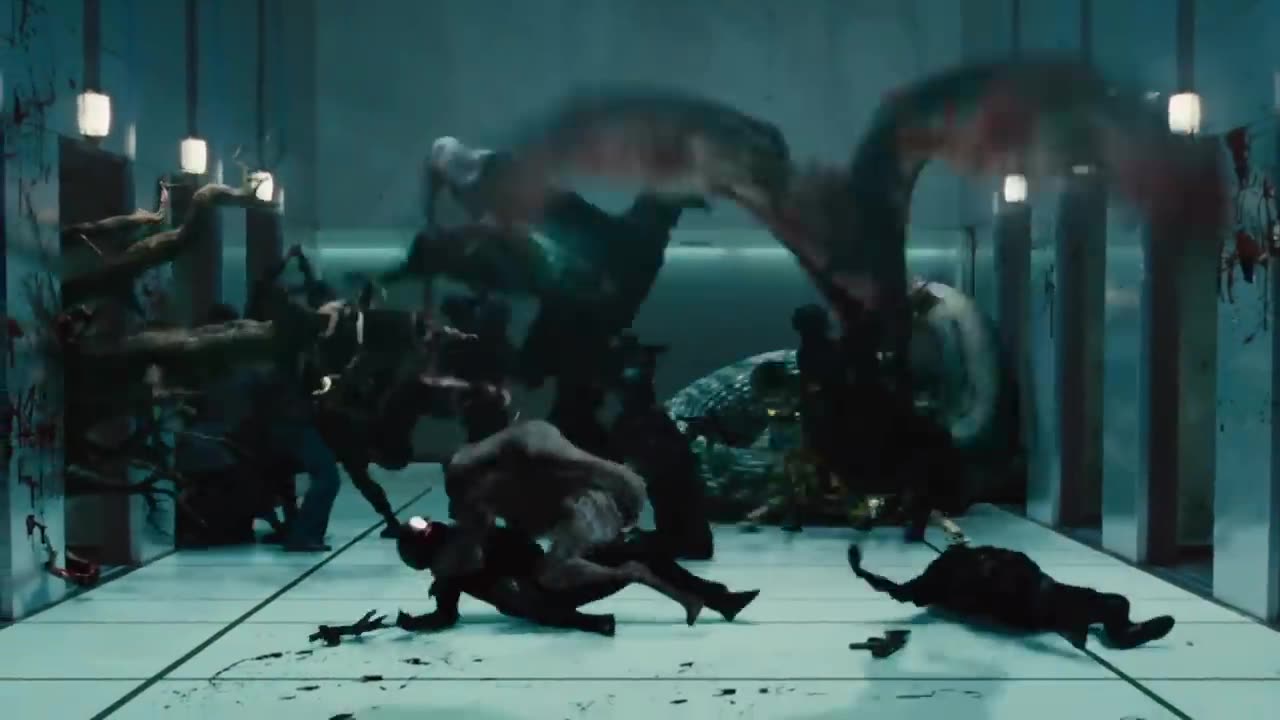 The Cabin in the woods - Release the Monsters scene