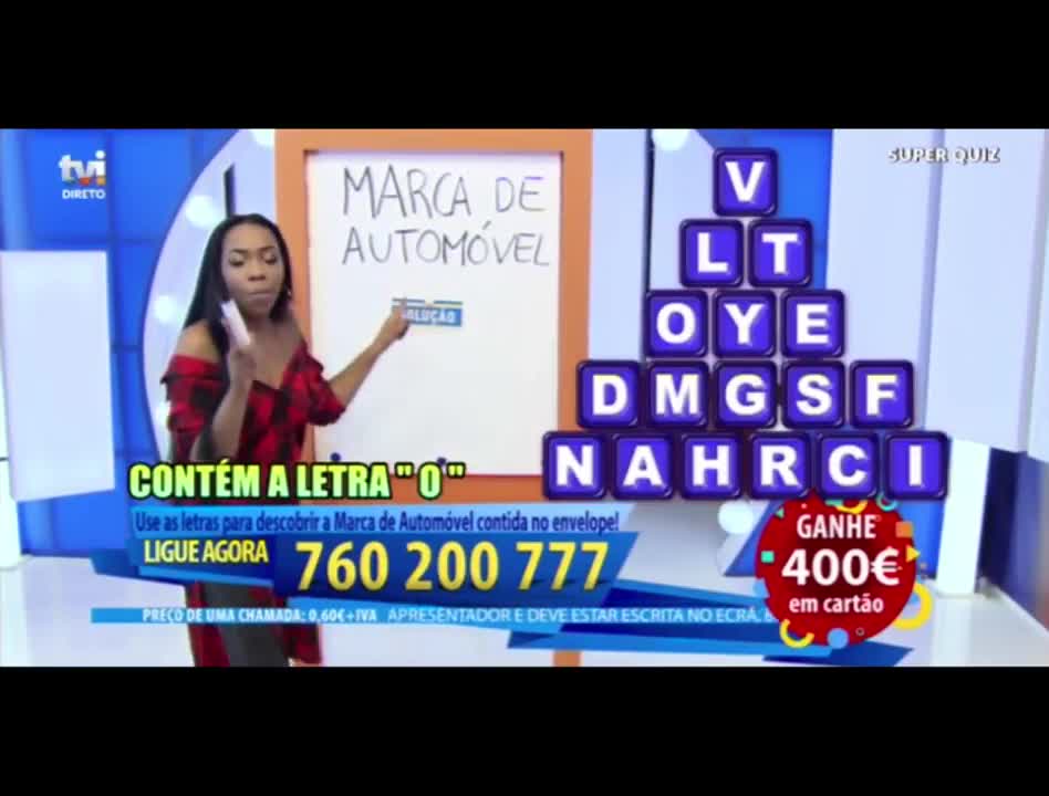 Telespectador ofende fortemente apresentadora do Super Quiz (+18).