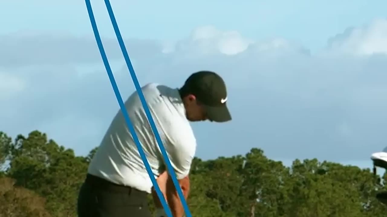 Rory McIlroy's captivating tracer #golf #golfer #professional #athlete #tracer #green #fairway #hit