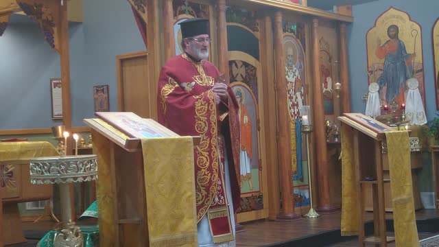 Feast day of Saint Panteleimon Homily Fr. Dozier