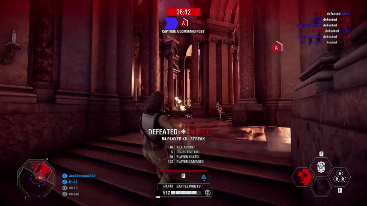 SWBF2 2017: Instant Action Mission (Attack) Separatist Naboo Gameplay
