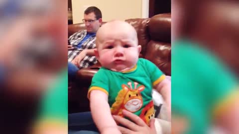 Try not to laugh baby funny videos