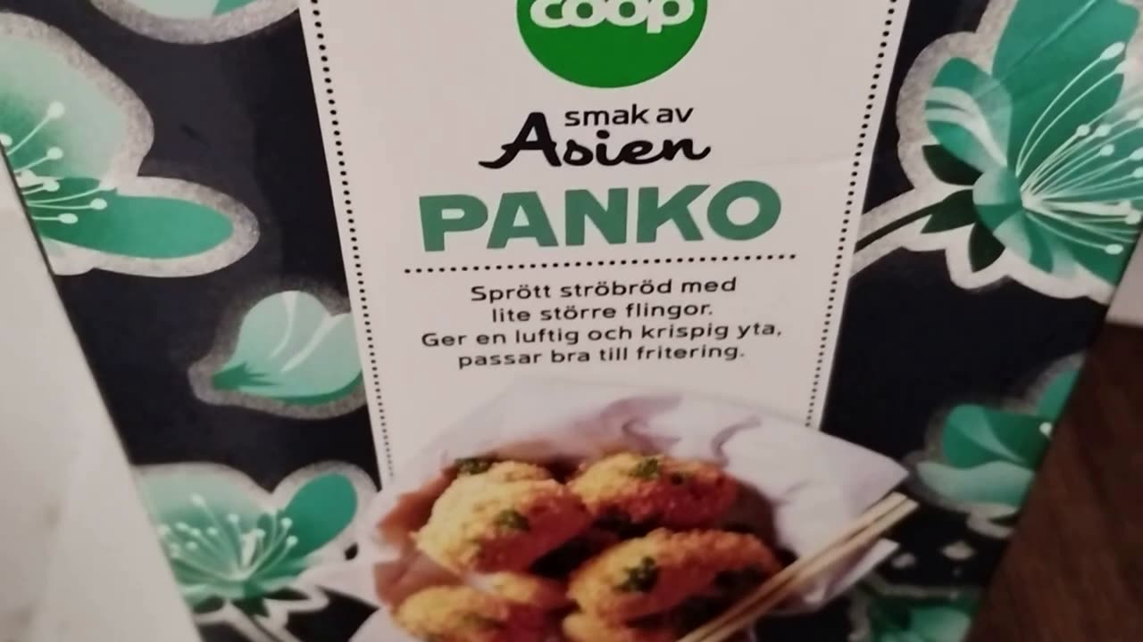 Panera fisk med grövre/större ströbröd. PANKO