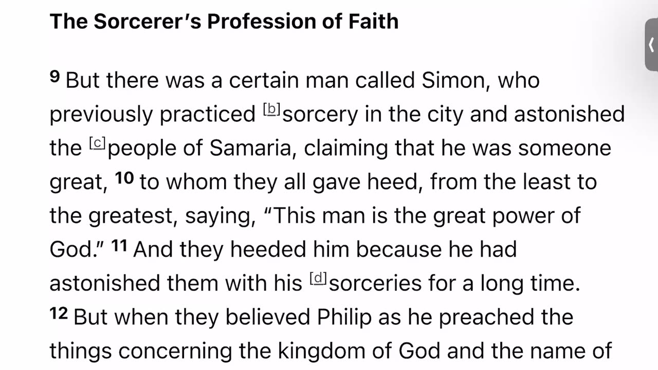 Acts 8 Study: Persecution and Dispersion of the Early Church/Miracles, Sorcery & Early Sacraments