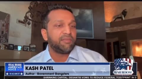 Kash Patel Explaining How Biden Administration Orchestrated Israel Palestine War