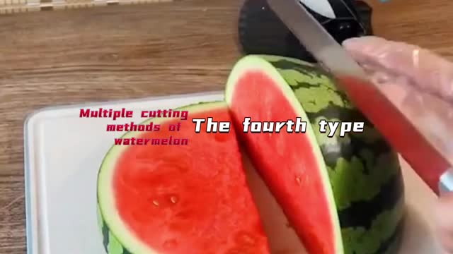 The various cuts of watermelon 04