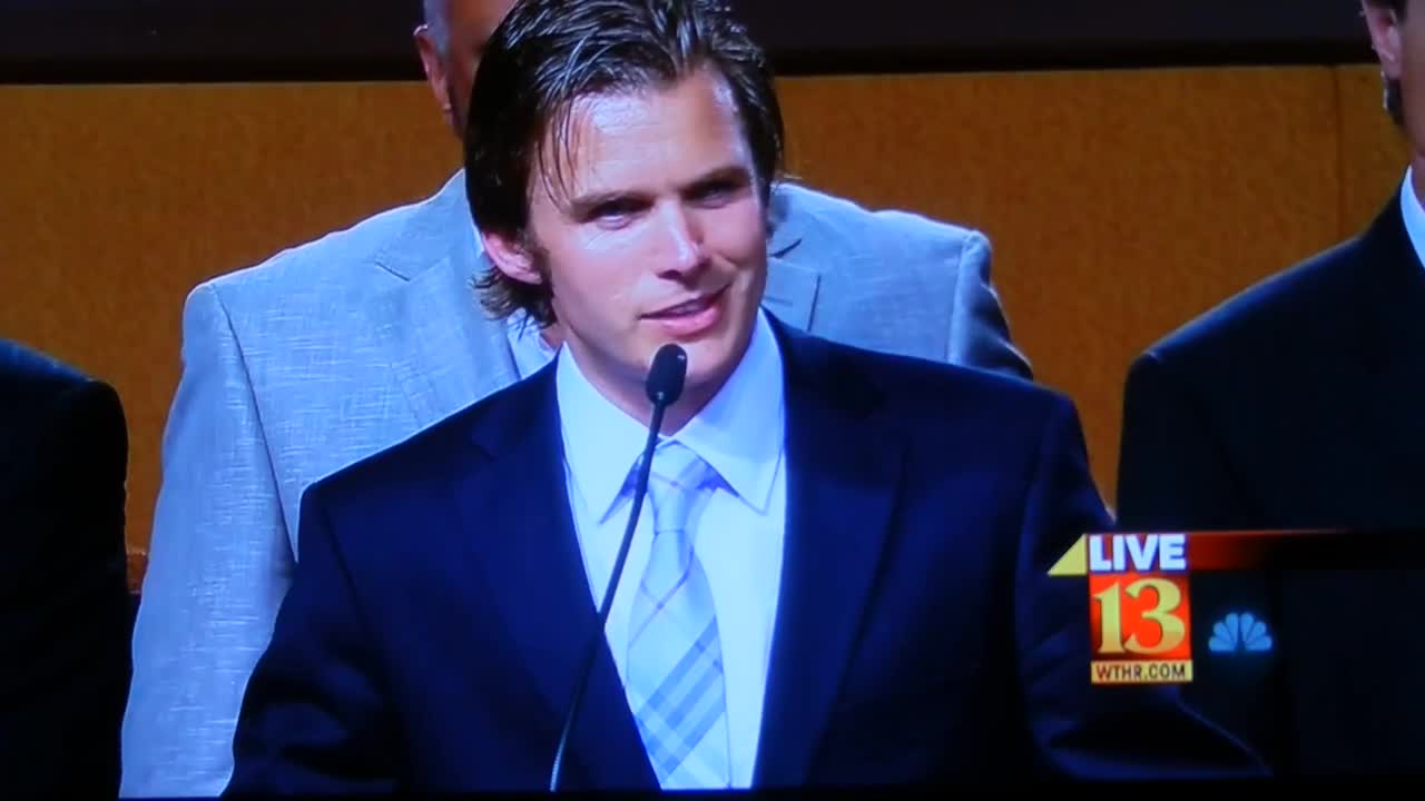 Dan Wheldon's 2011 Indy 500 Awards Speech