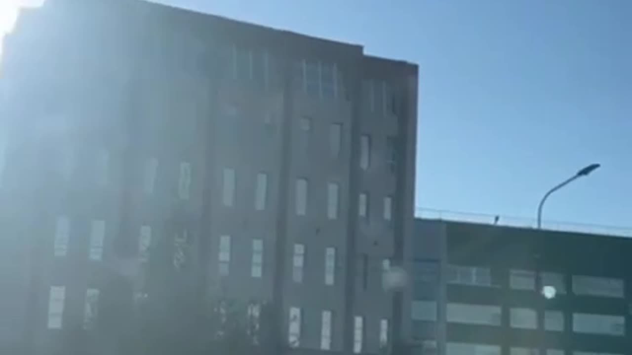 Massive Warehouse Fire near the Government Complex in St. Petersburg