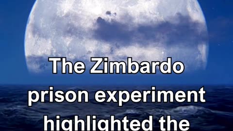 The Zimbardo prison experiment highlighted the power of situational factors