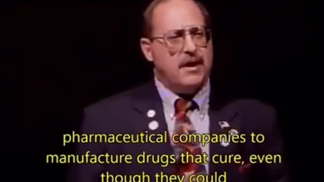 250,000 pharmaceutical drugs on the market and not one of them is designed to cure anything