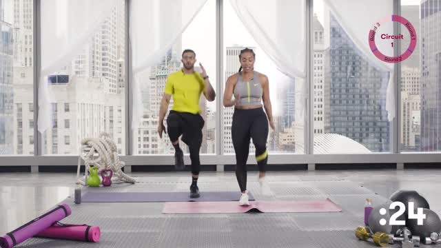 30-Minute HIIT Cardio Workout with Warm Up - No Equipment at Home