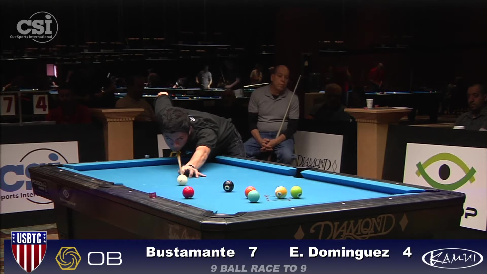 QUARTER-FINAL! Dominguez vs Bustamante ▸ 2015 US Bar Table 9-Ball Championship