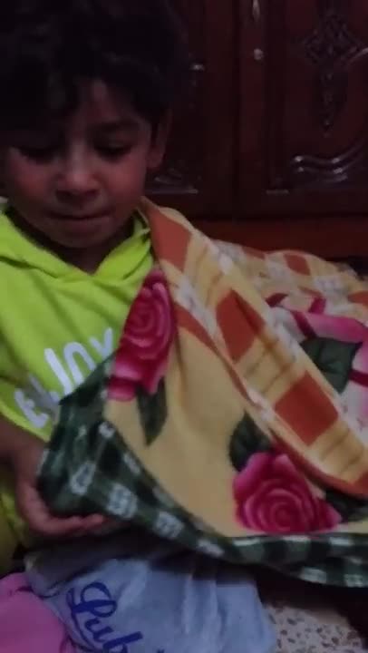 A very Cute Baby girl want to Talk on tablet with some one before sleeping and cry for that