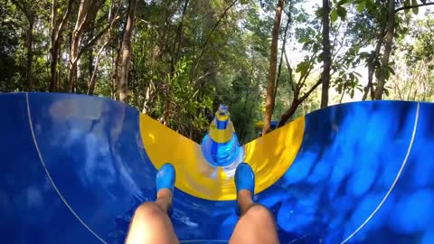 the longest waterslide in the world.