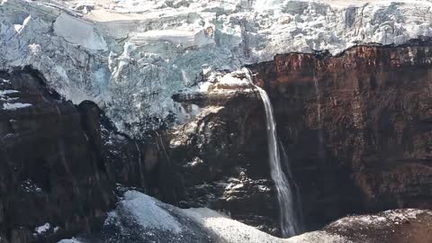 Mýrdalsjökull glacier collapse