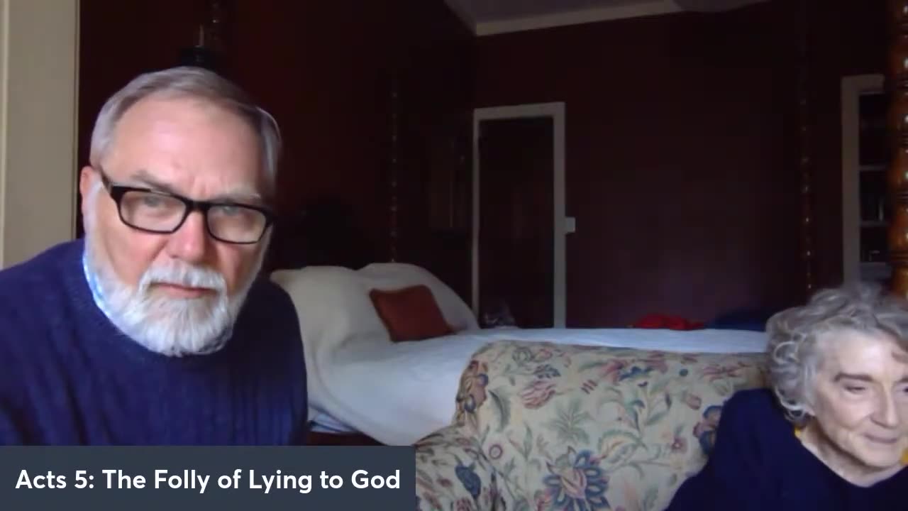 Freestyle Bible Study on The Folly of Lying to God Acts 5