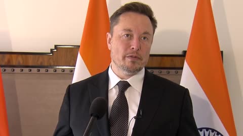 Elon musk I'm fan of modi
