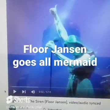 Nightwish - The Siren (Floor Jansen), video/audio synced
