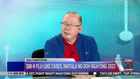 200-K Flu-like cases, naitala ng DOH ngayong 2023