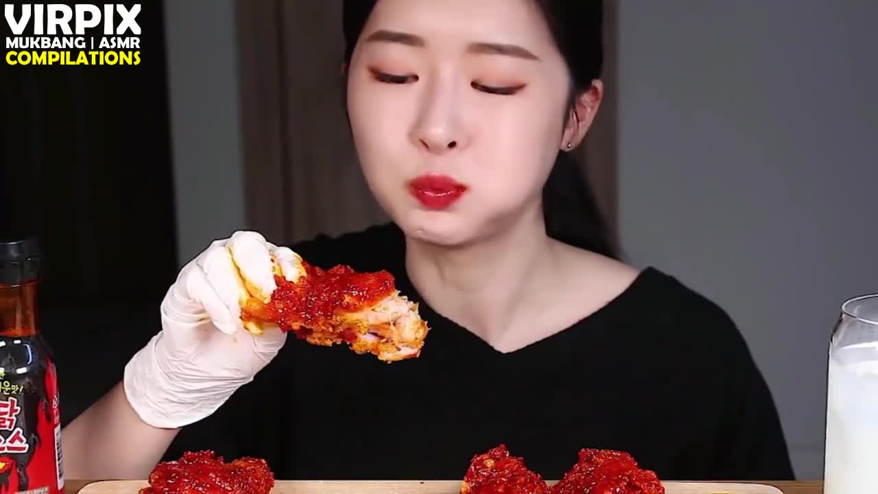 Beginners Vs Pros | Korean Spiciest Fried Chicken | Vampire Chicken | Mukbang Highlights