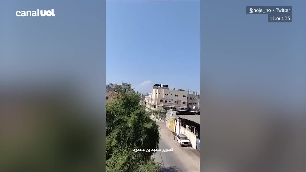 Israel x Hamas Vídeo mostra ataque aéreo israelense contra prédio ligado ao Hamas em Gaza veja