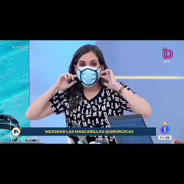 Descaradamente un bozal, la TV enferma la mente de las personas