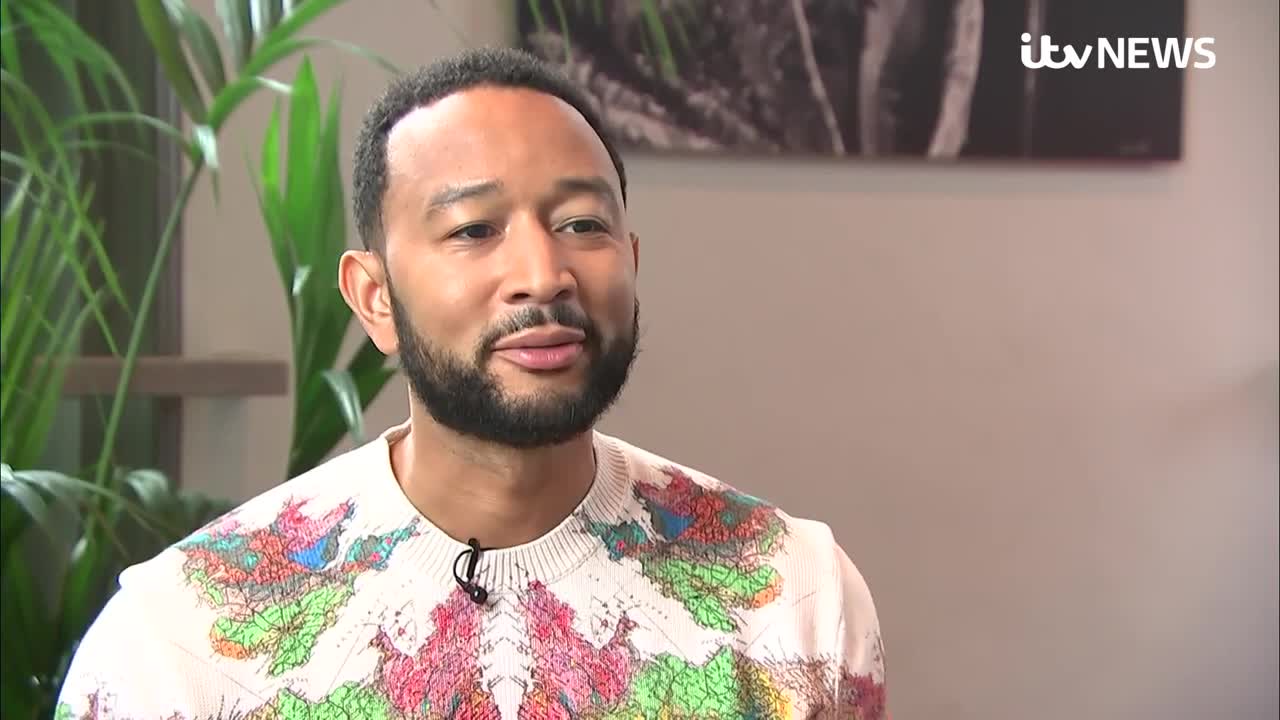 John Legend criticises 'death cult' US gun laws after Texas shooting | ITV News