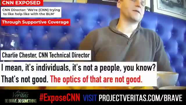 SHOCKING Video Shows CNN Insider Admitting They Have a Pro - BLM Narrative