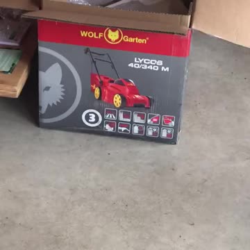 Setting up a lawnmower