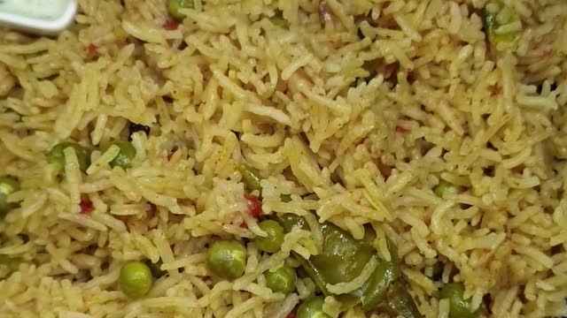 Matar pulao(green peas rice)recipe