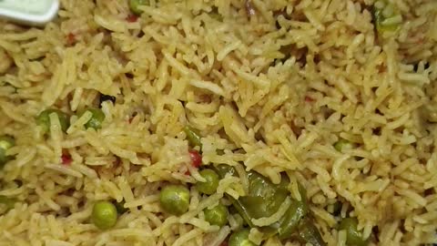 Matar pulao(green peas rice)recipe