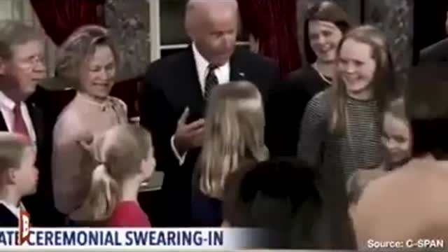 Joe Biden's behavior