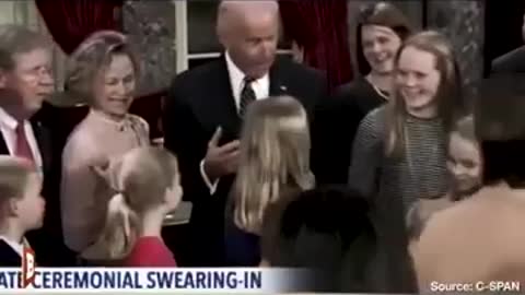 Joe Biden's behavior