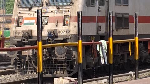 WAP 7 Indian Railways Train