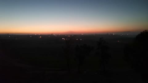 Sunset from my town